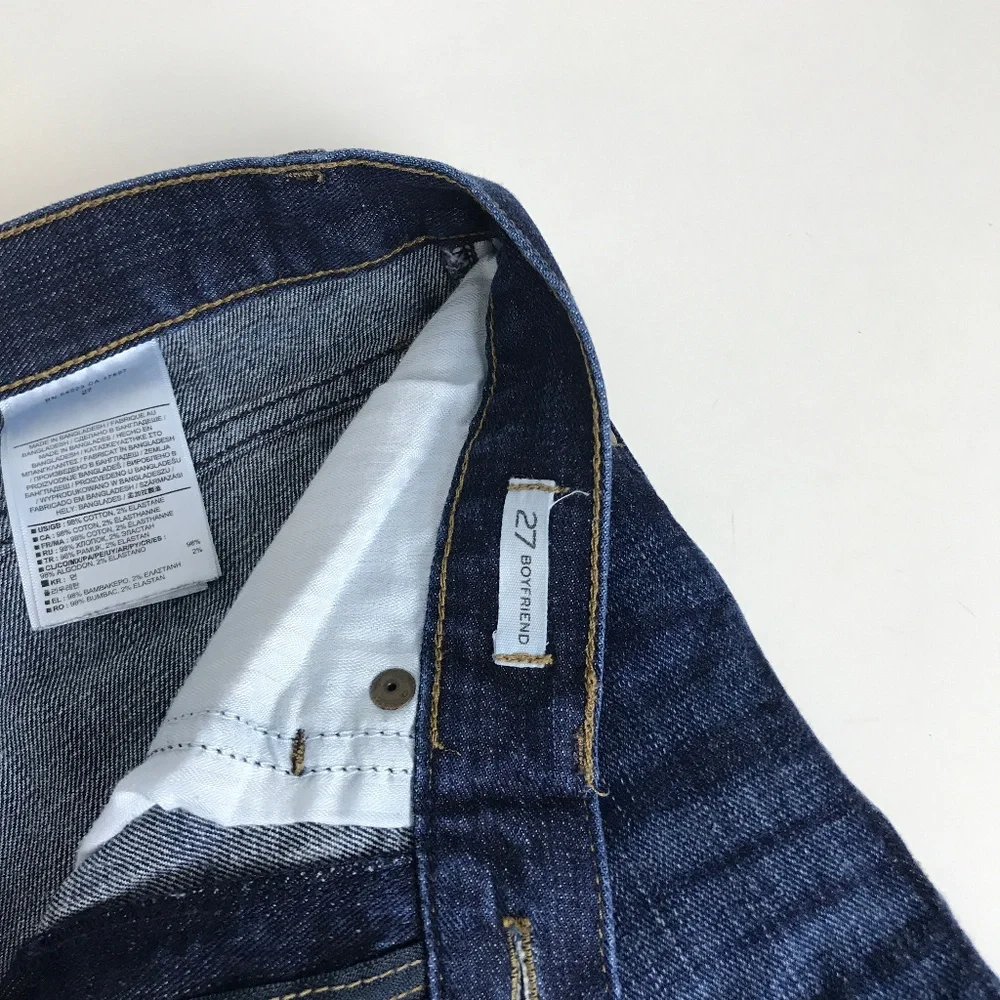 BANANA REPUBLIC Sz 27 Straight Boyfriend